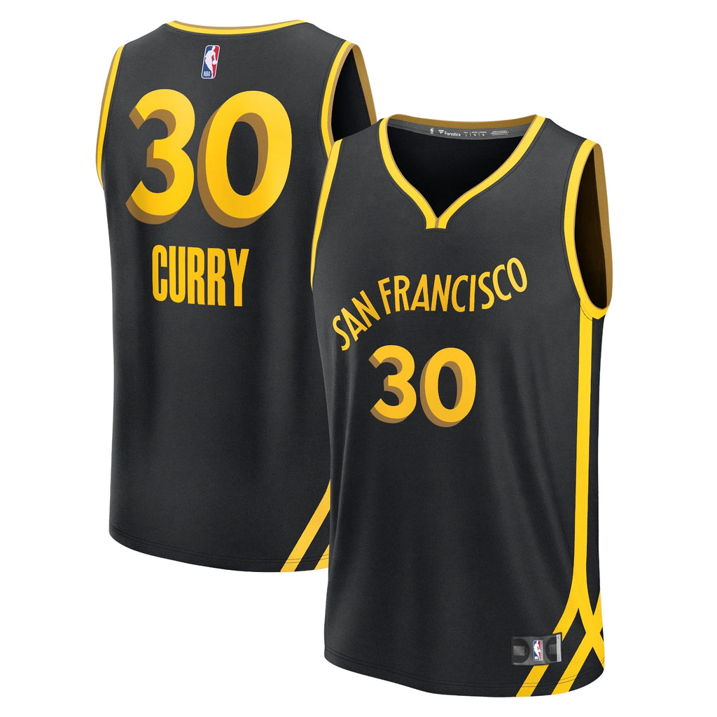 Black Golden State Warriors Jersey T20730