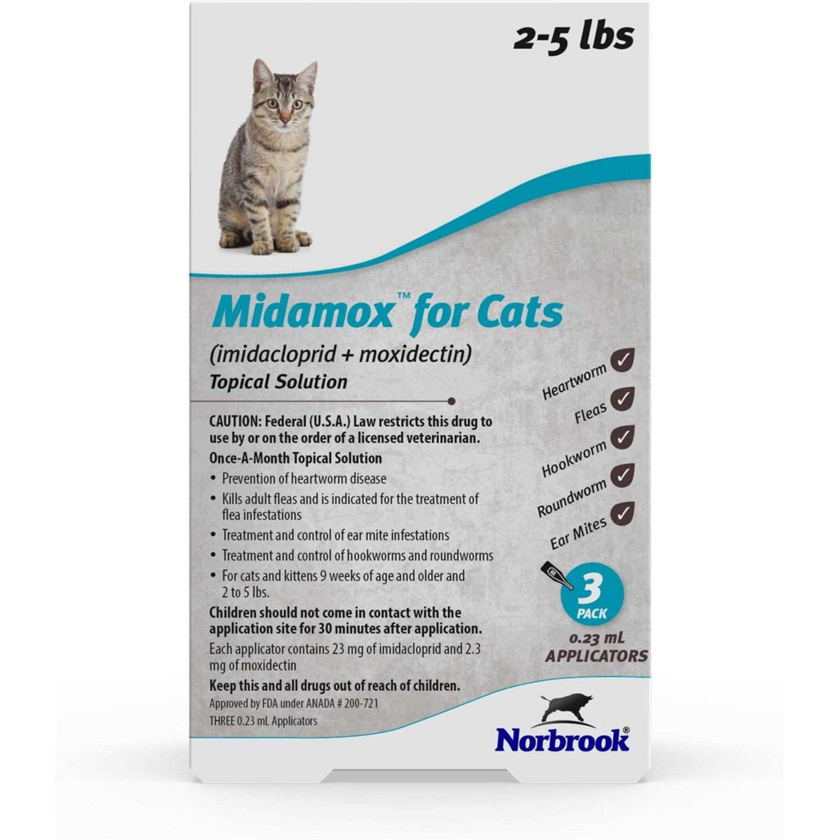 Topical Solution for Cats V156