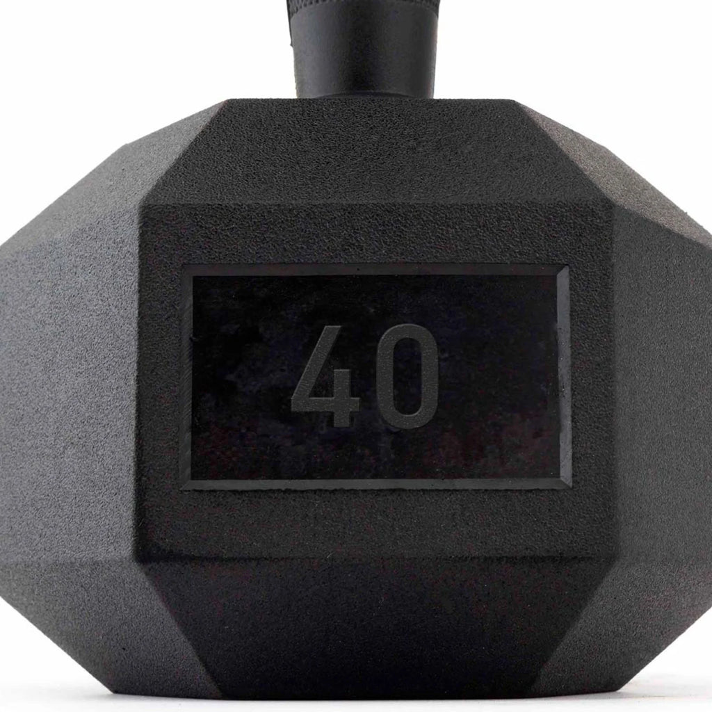 Rubber Hex Dumbbells (Pair) C10157