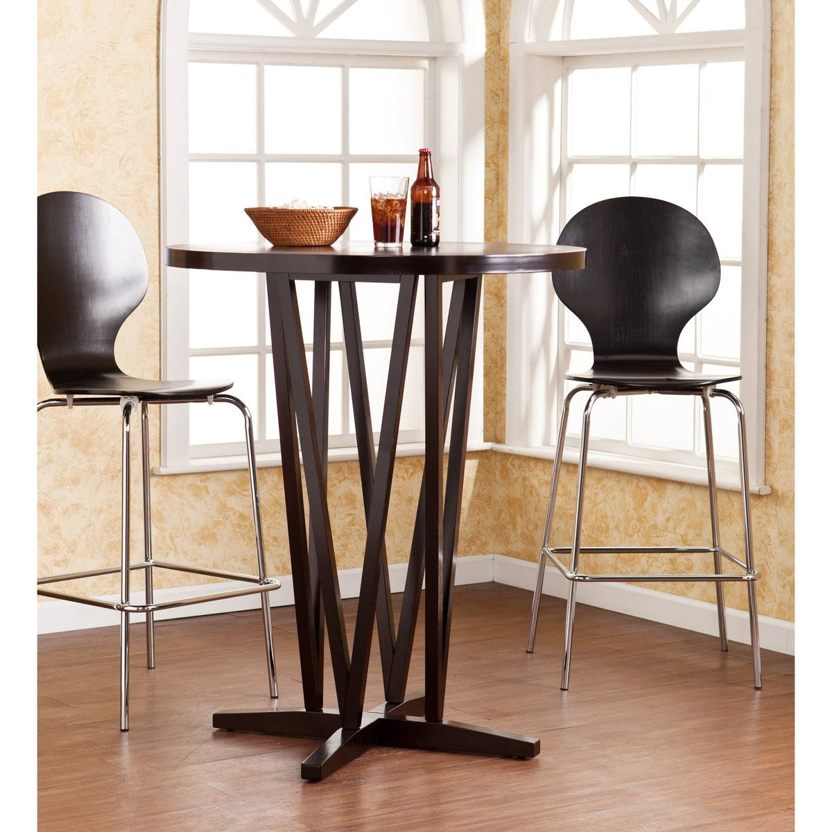 Dark Espresso Bar Table D7346