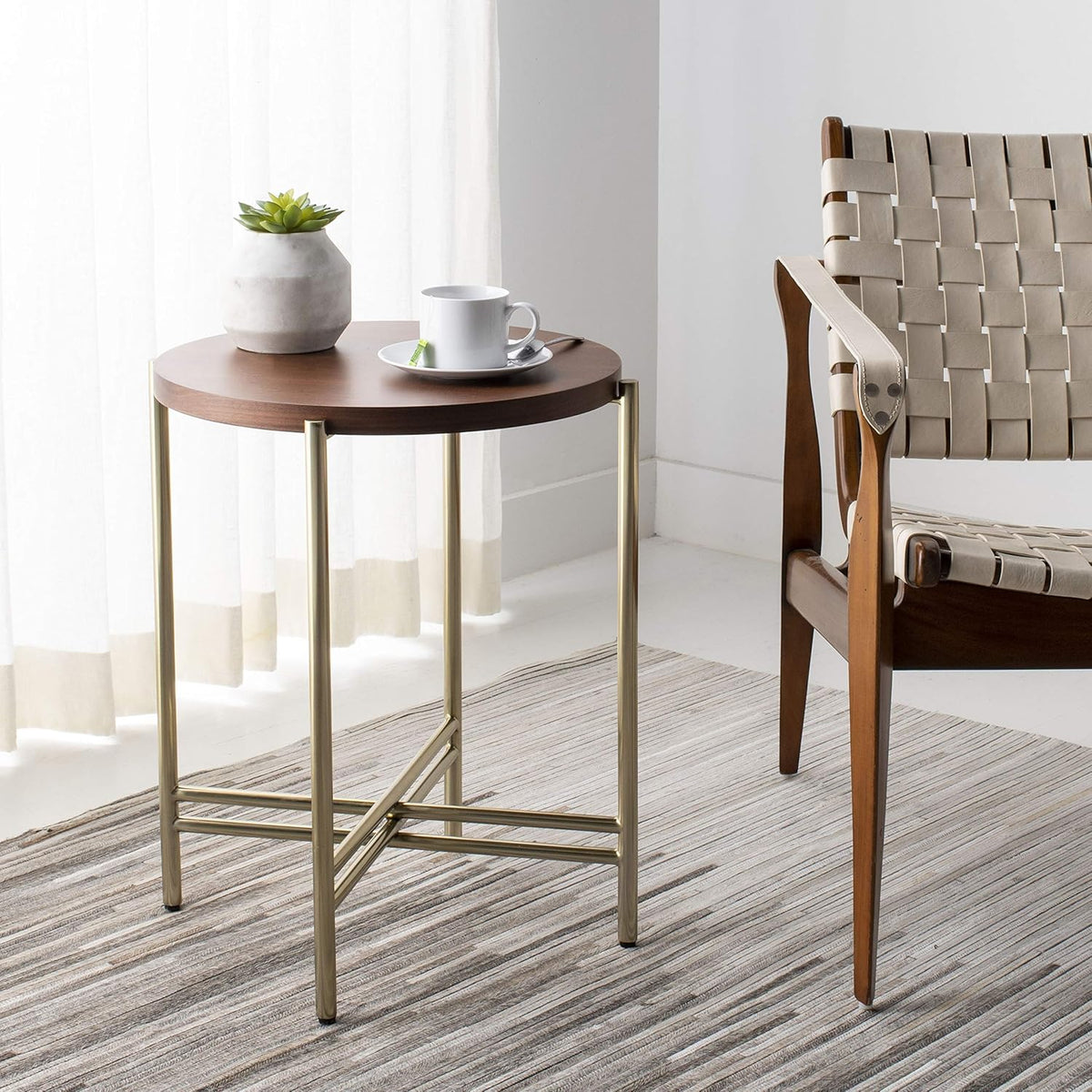 Round End Table Pack of 2 H411465
