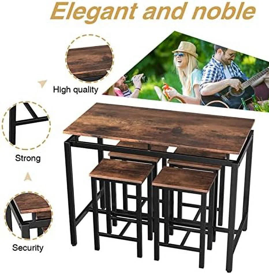 Dining Table Set for 4 5 Piece L5131