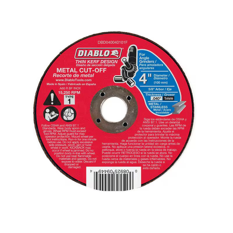 Metal Cut-Off Disc B715