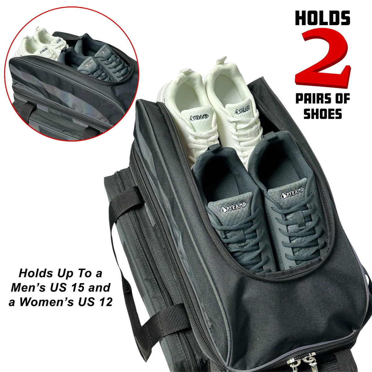 Double Roller Bowling Bag U422