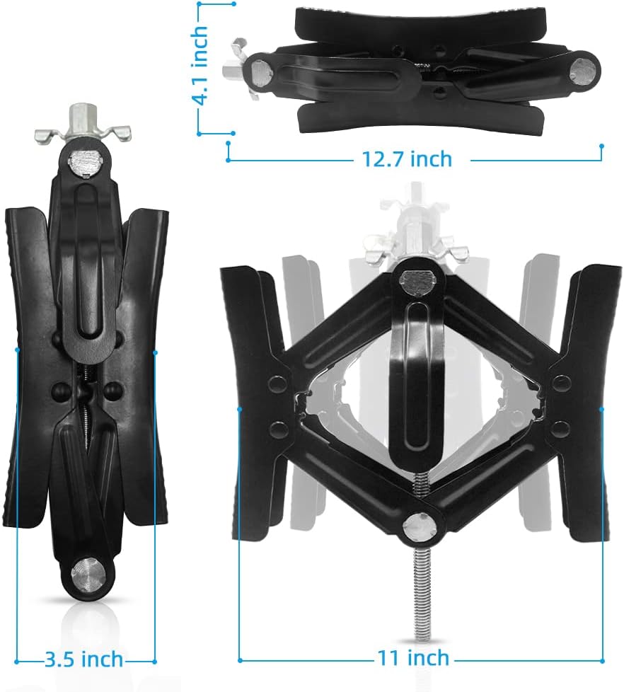 RV Wheel Chock Stabilizer, 2 Packs, Heavy Duty, Fit for 3.5” to 11” S301441