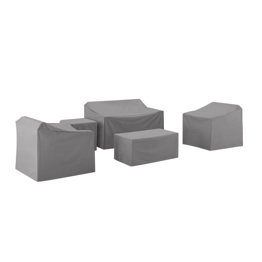 5Pc Furniture Cover Set Gray A669240