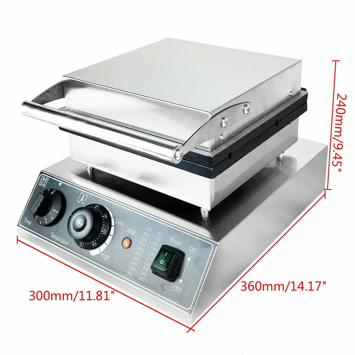 1700W Electric Waffle Maker E326
