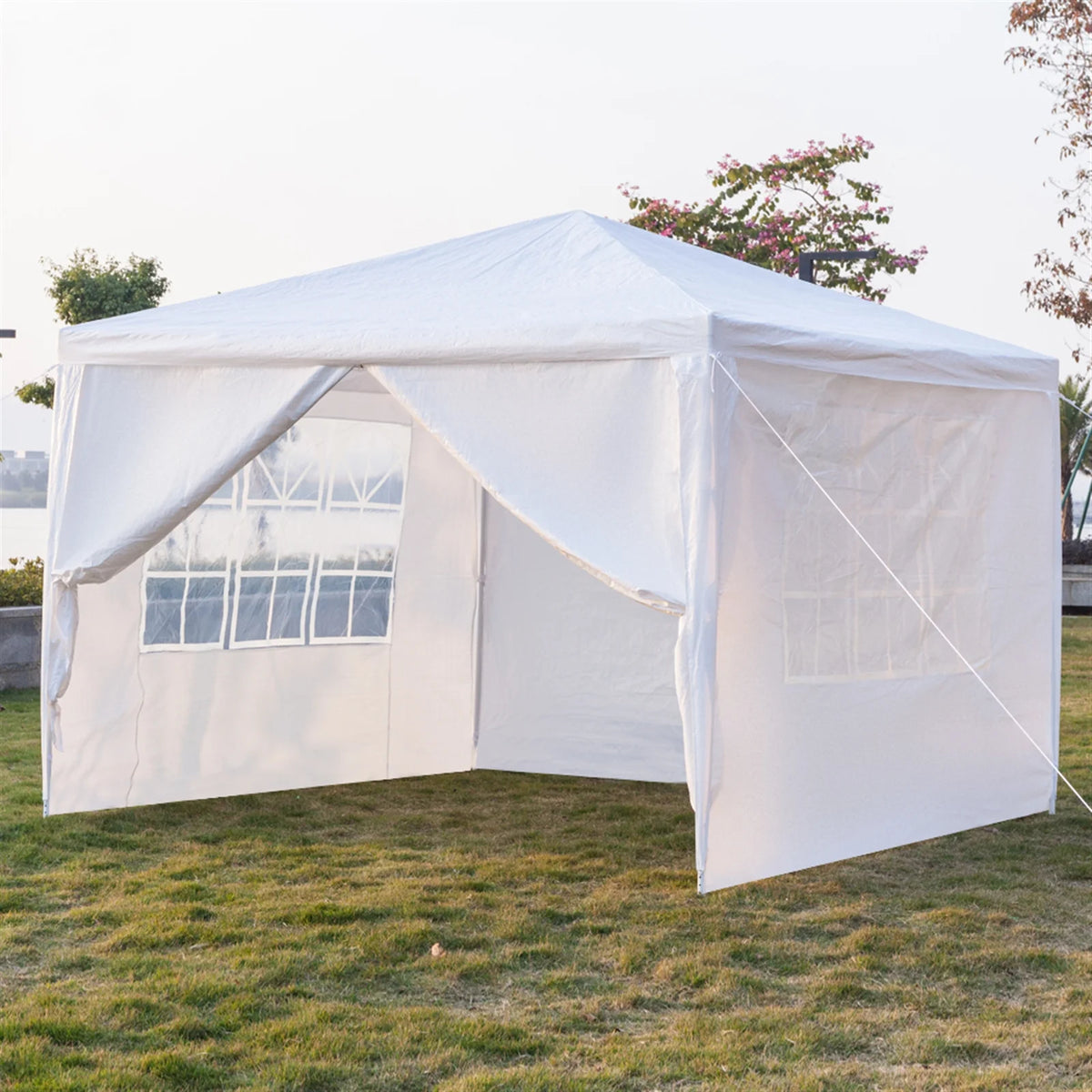 3 x 3 m 4 Sides Waterproof Tent with Spiral Tubes F655919