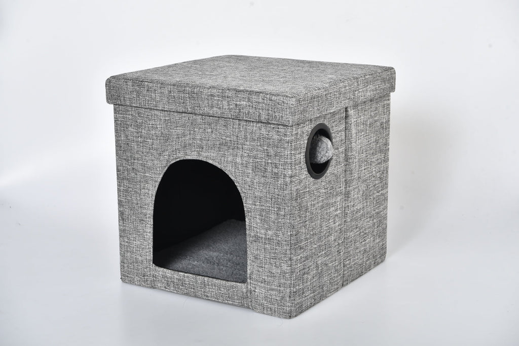 Gray 15" Cat Cube Condo G31066