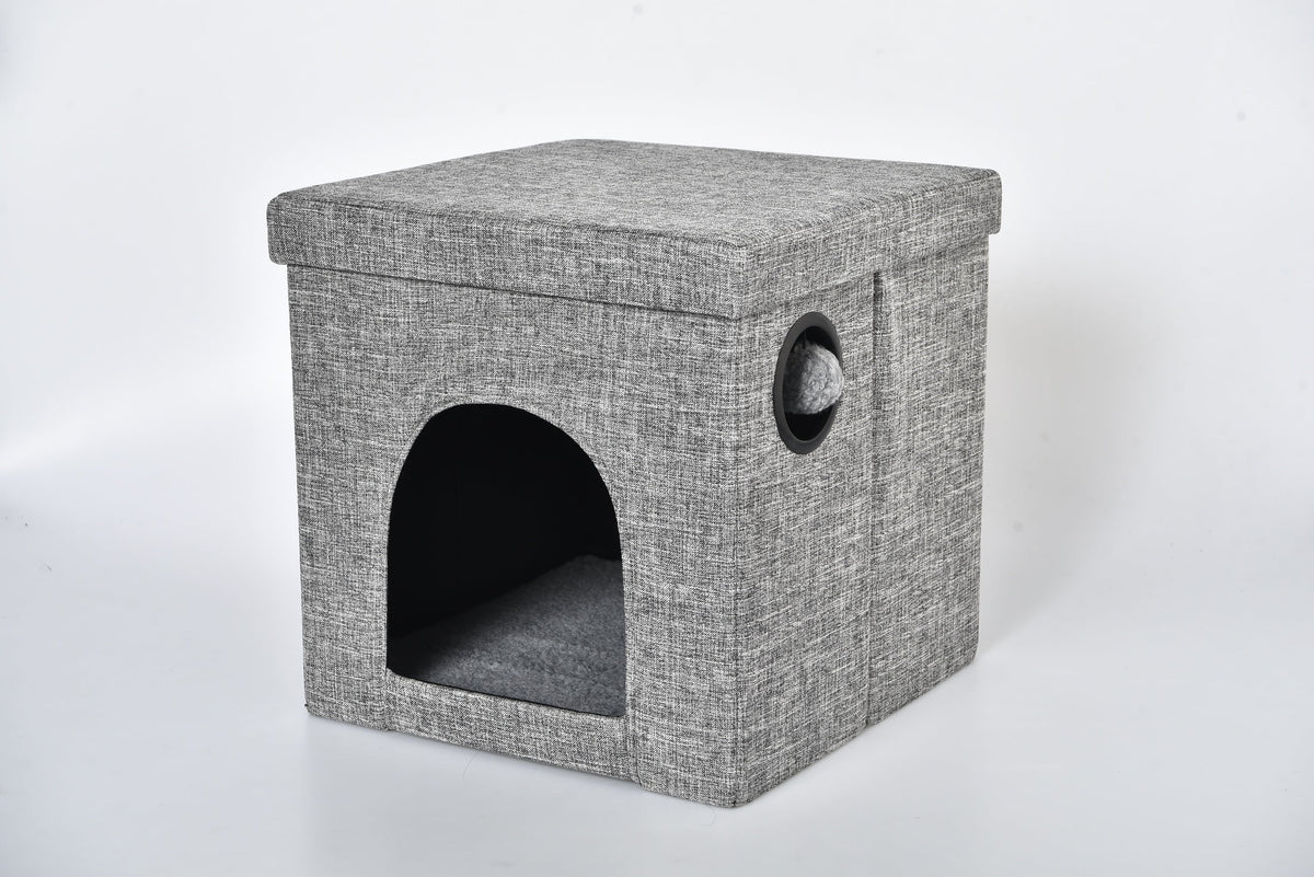 Gray 15" Cat Cube Condo G31066