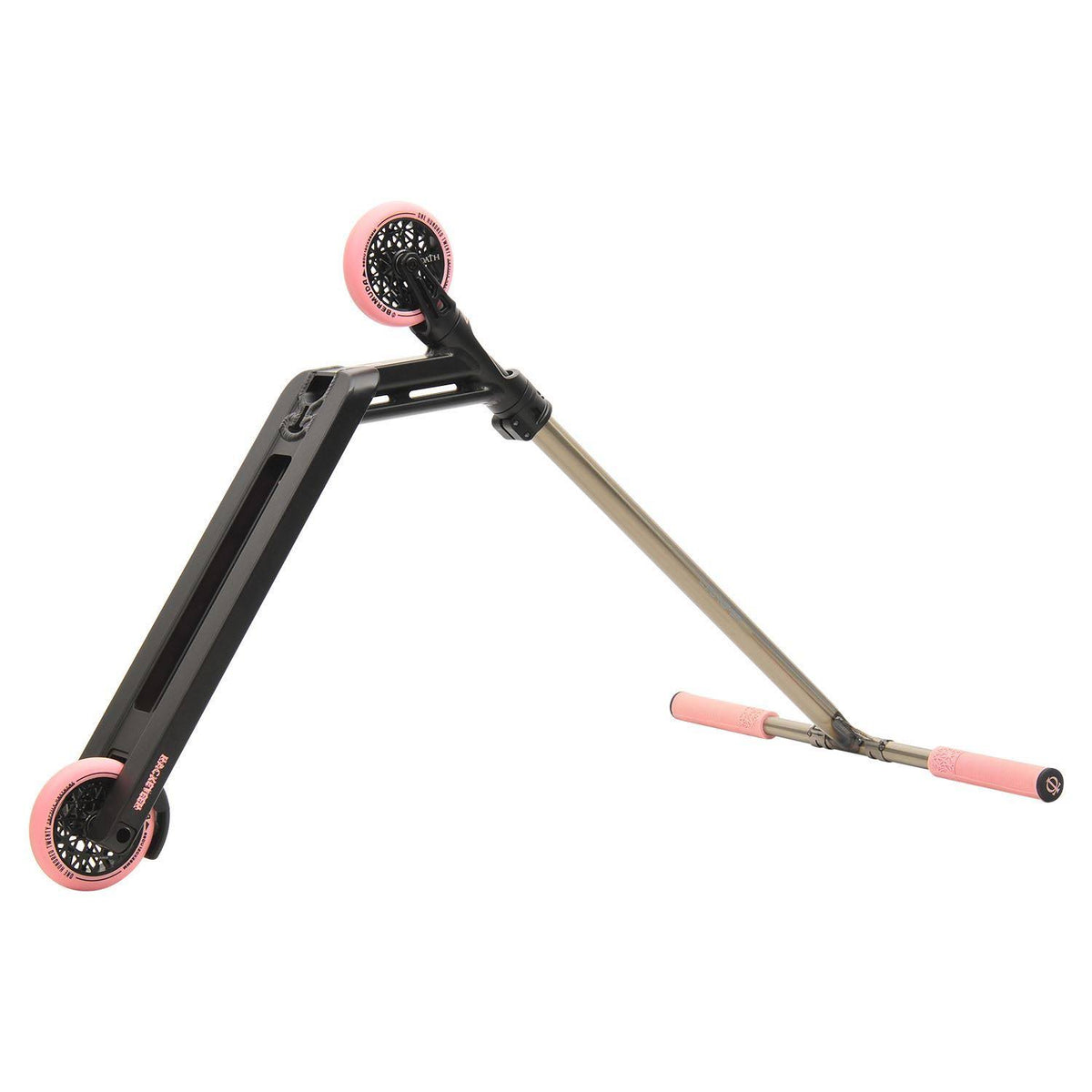 Satin Black/Raw/Pastel Pink Scooter Q881