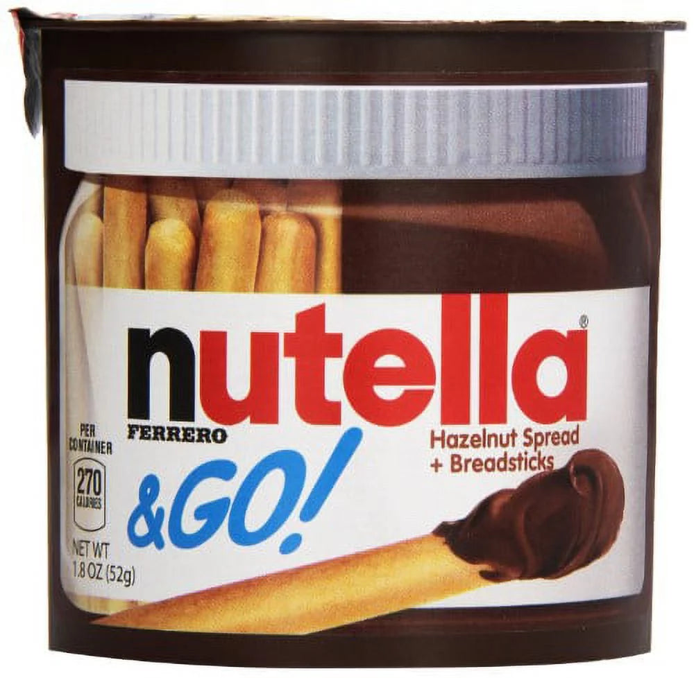 Hazelnut Spread and Breadsticks Pack of 18 X399