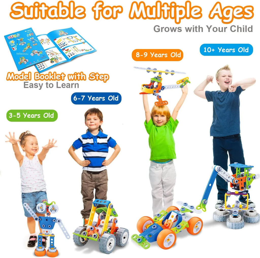 167 Pieces STEM Toy Building Blocks Set T859805
