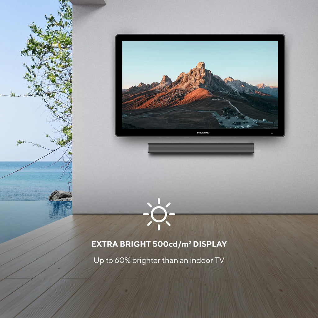 43" Outdoor 4K UHD LED TV with Waterproof Remote W216