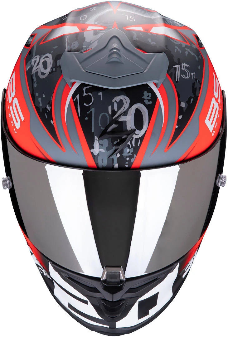 Black-Grey-Red Helmet, Size Xs A6262