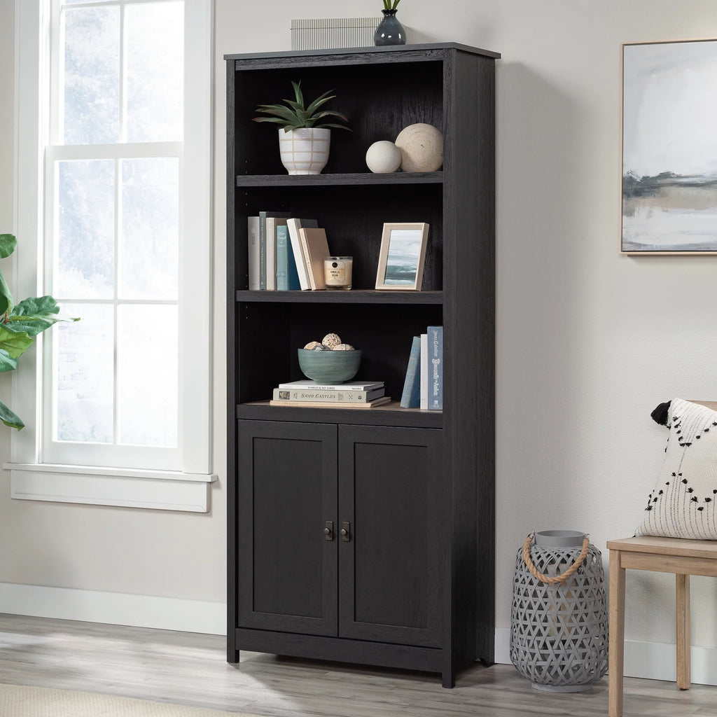 3-Shelf Bookcase with Doors Q31857