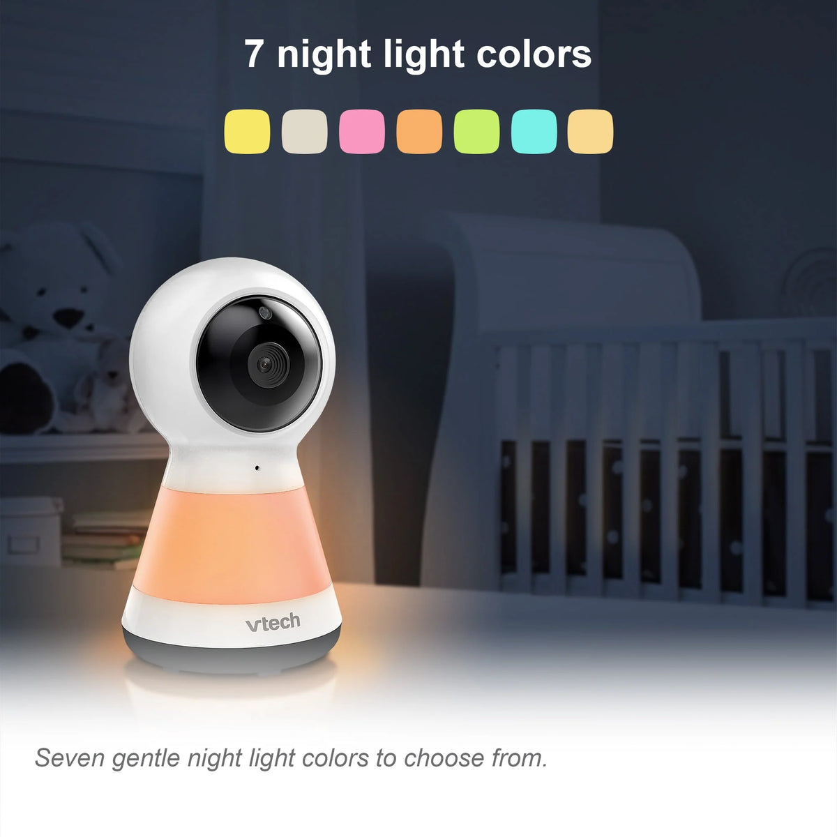 2 Camera 5" Video Baby Monitor with Pan Scan and Night Light Z118191