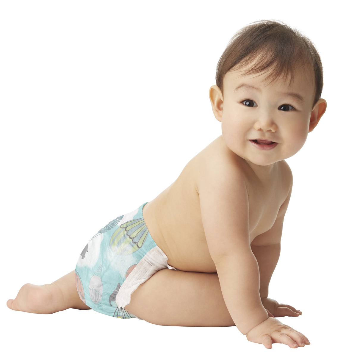 Disposable Baby Diapers, Size 1, 120 Count X77794