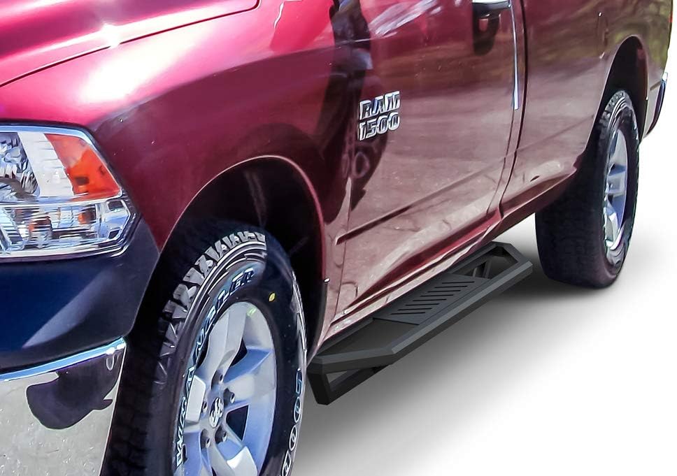 Aluminum Running Boards for Dodge Ram 1500 2009-2018 Regular Cab & Ram 2500 3500 2010-2021 K968