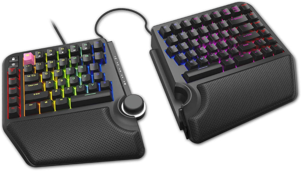 Ergonomic Tenkeyless Mechanical Keyboard with Cherry MX Brown O1462