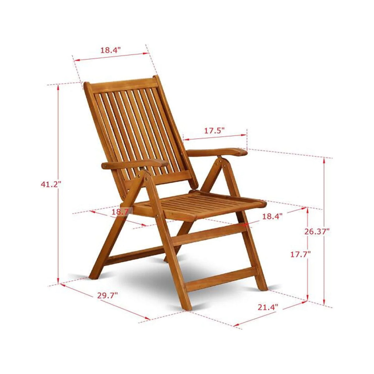 7-piece Wood Patio Table Set M323723