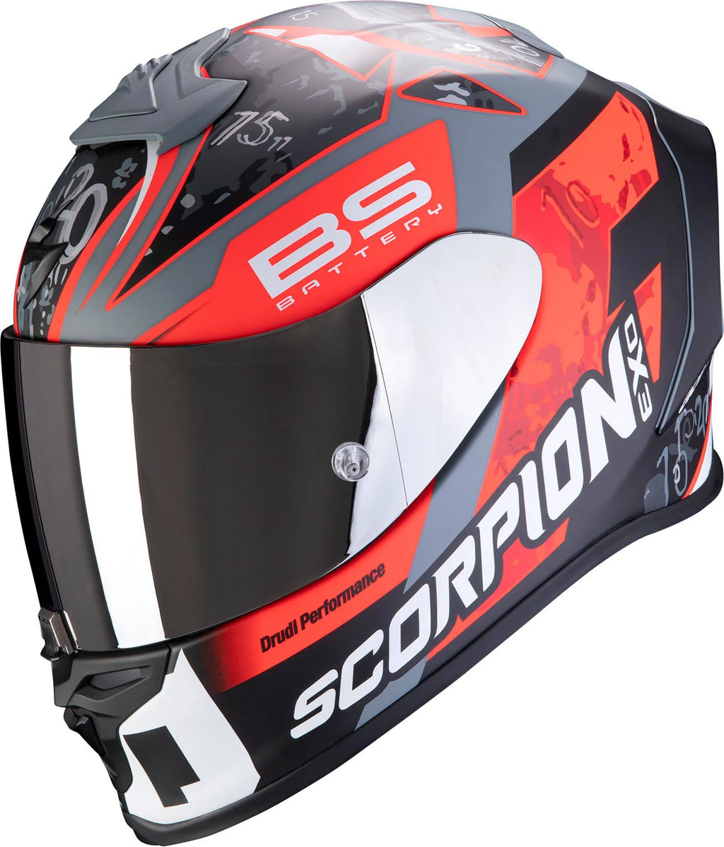 Black-Grey-Red Helmet, Size Xs A6262