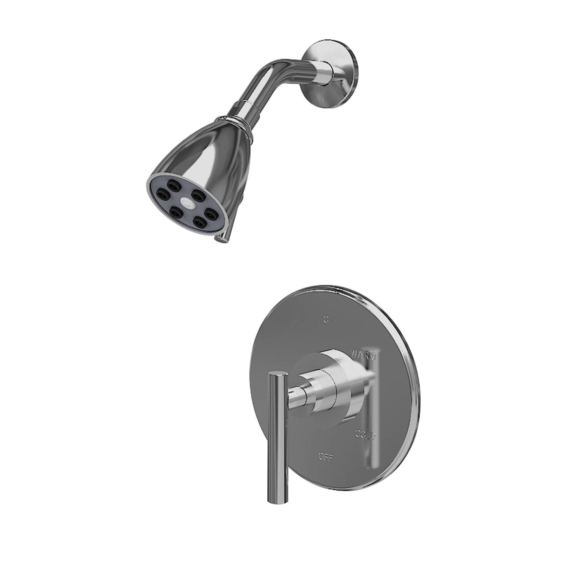 Polished Chrome Shower Trim Set S561731