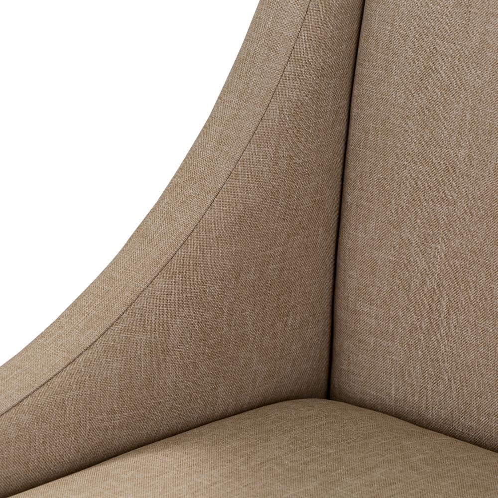 Set of 2 Medium Brown Dining Chairs B50624