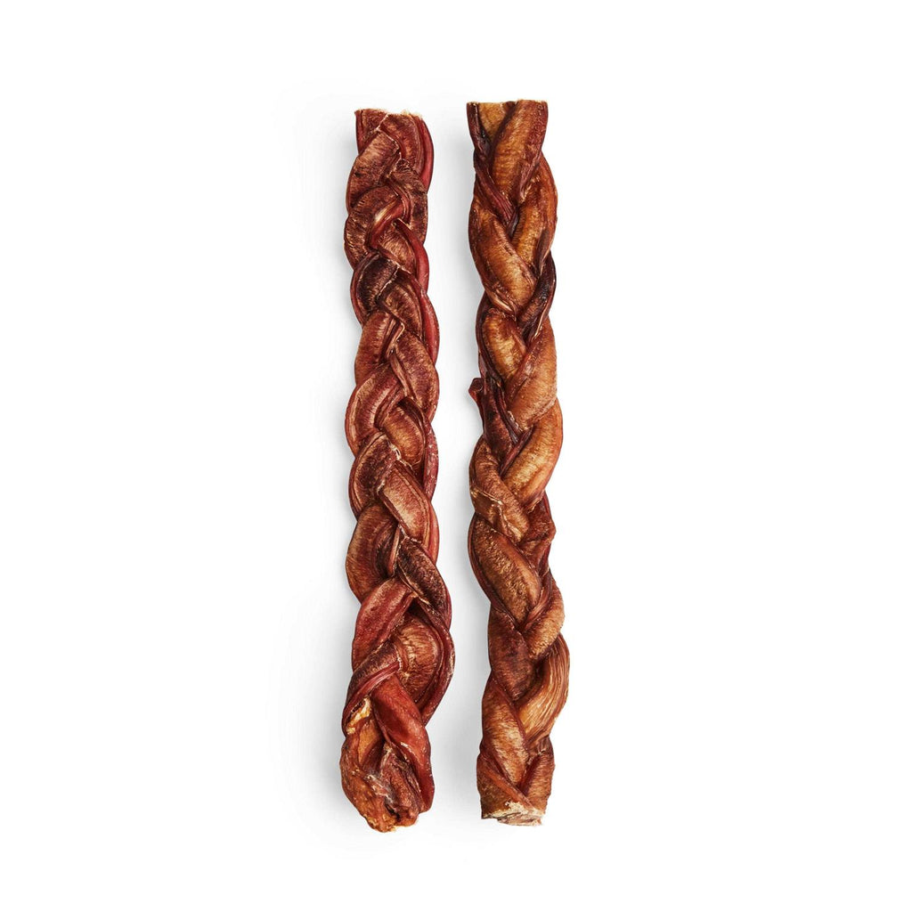 Braided Bully Stick Dog Chew Z405