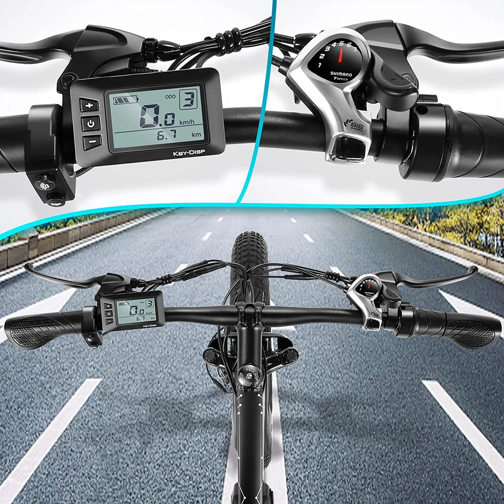 26 x 4.0 Fat Tire 500W All Terrain Electric Bike S734