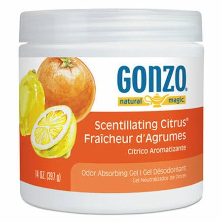 Citrus Odor Absorbing Gel 14 oz Jar M10786
