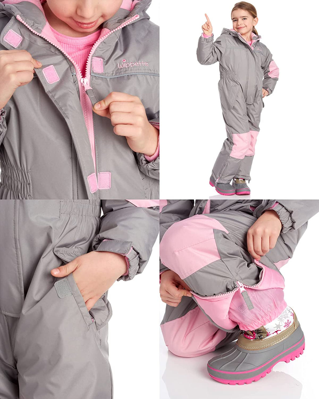 Waterproof Insulated Fleece Lined Snowsuit Coveralls B9638