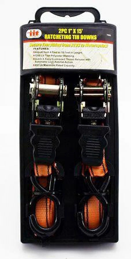 Tie Down, 1 in. x 15 ft. - 2 Piece J3622