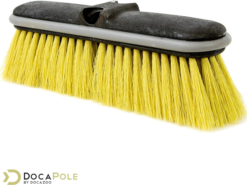 11 Inch Medium Bristle Deck Brush with Telescoping Pole B74985