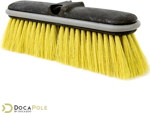 11 Inch Medium Bristle Deck Brush with Telescoping Pole B74985