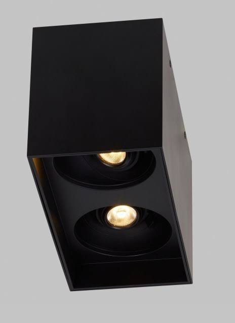 Matte Black LED Flush Mount K368