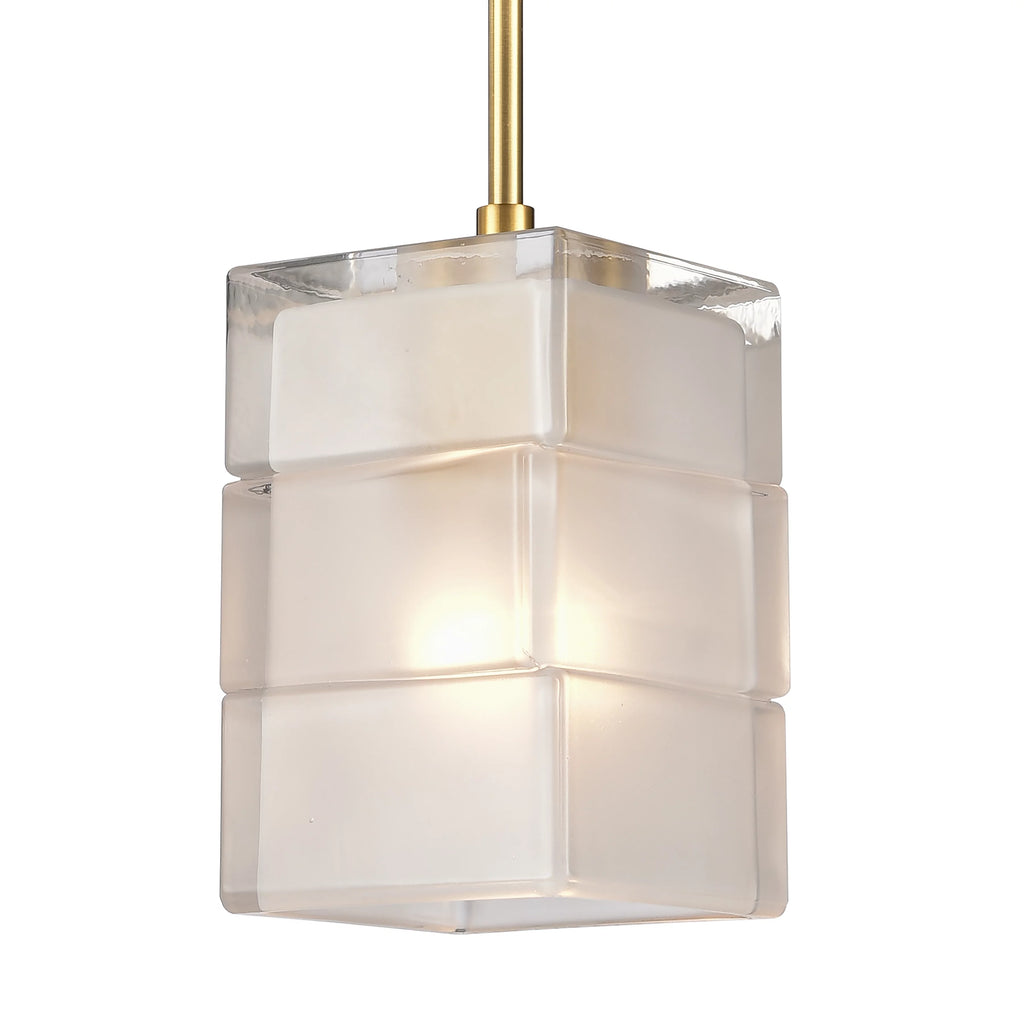 6-Inch Wide Ice Blocks Pendant I585028