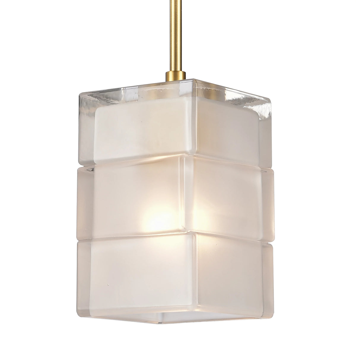 6-Inch Wide Ice Blocks Pendant I585028