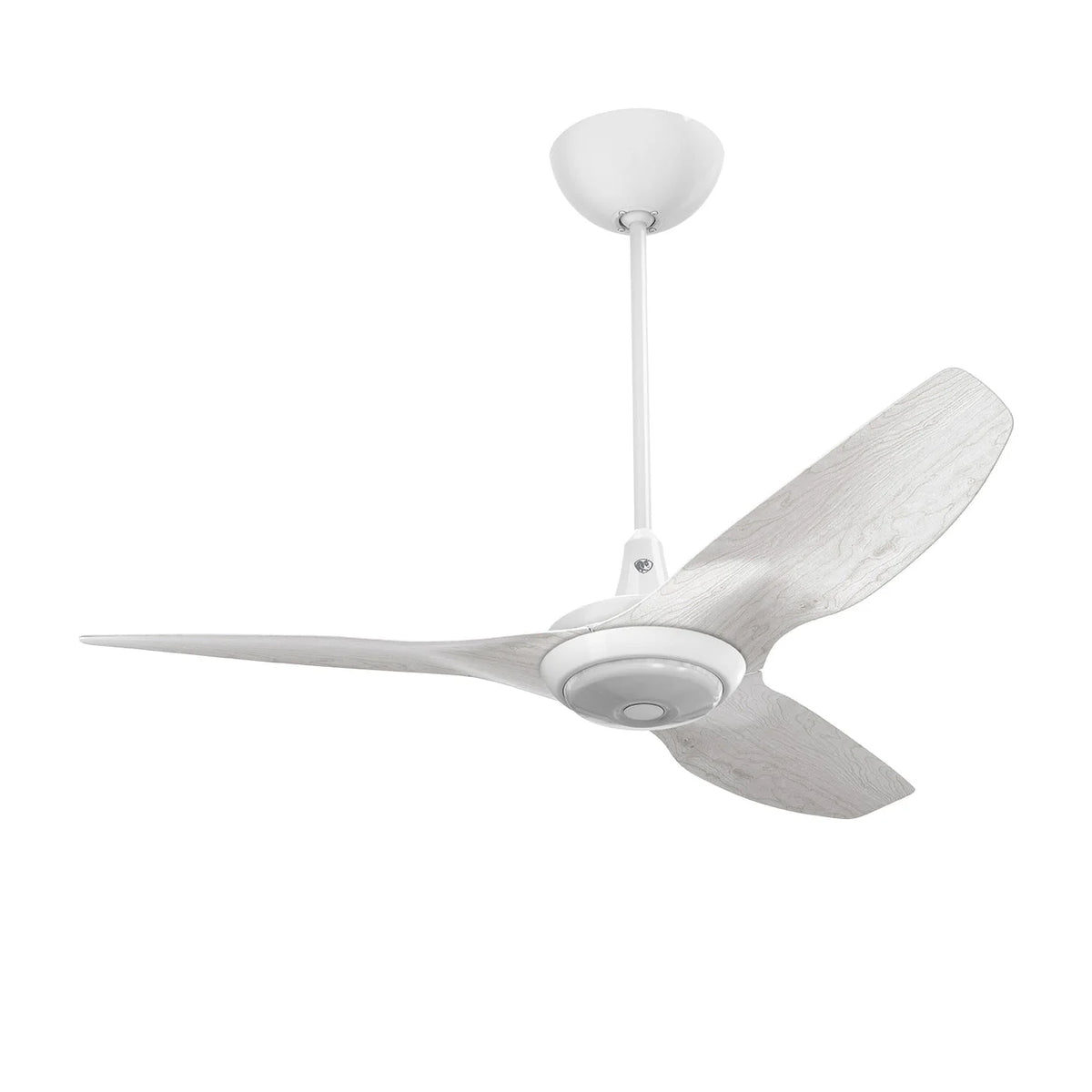 52 Ceiling Fan with Driftwood Blades and White Finish W33107