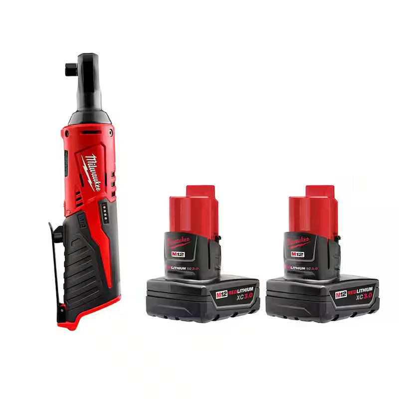 12V Cordless 3/8 in. Ratchet with 3.0 Ah Battery Pack D351476