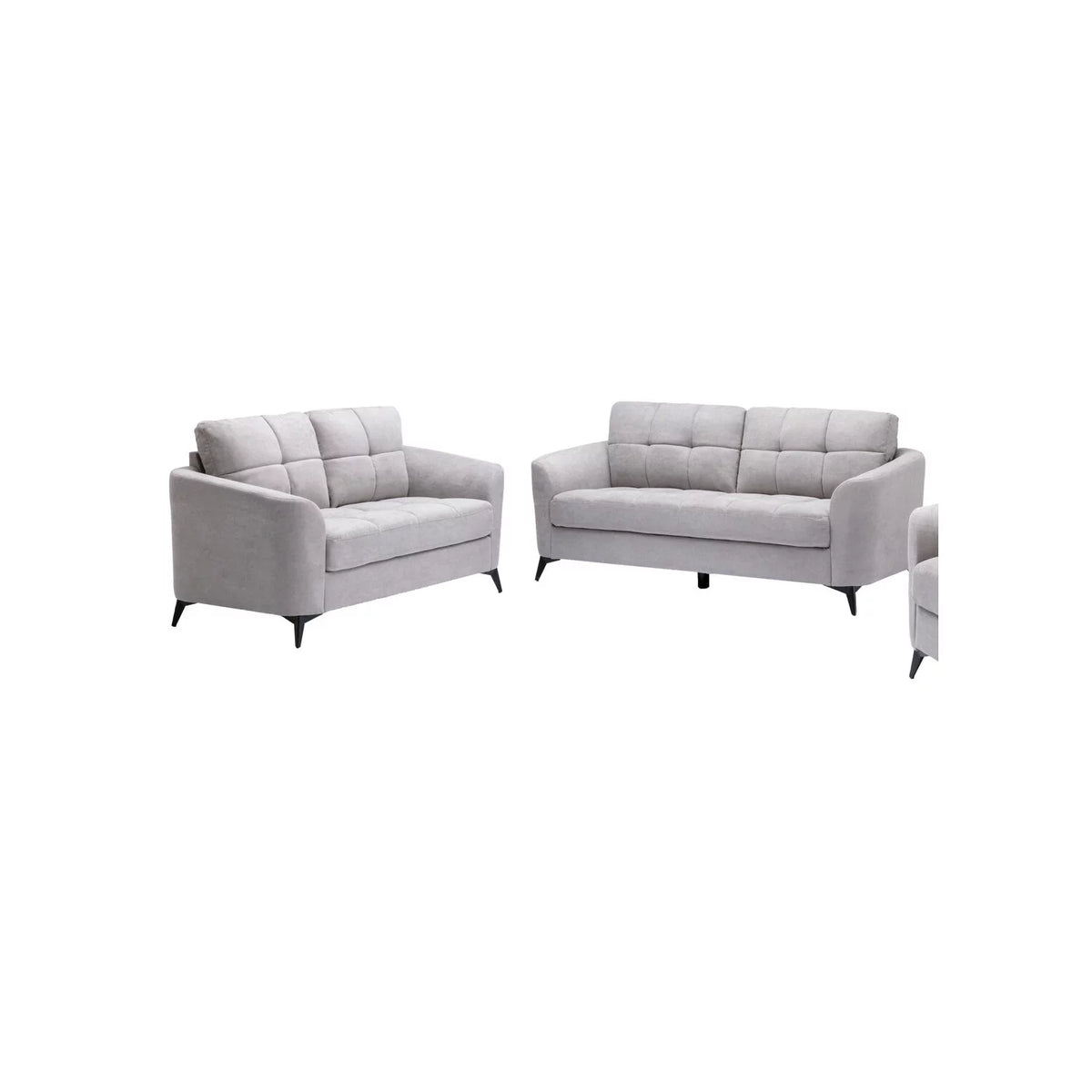 Linen Fabric Sofa Loveseat W6039