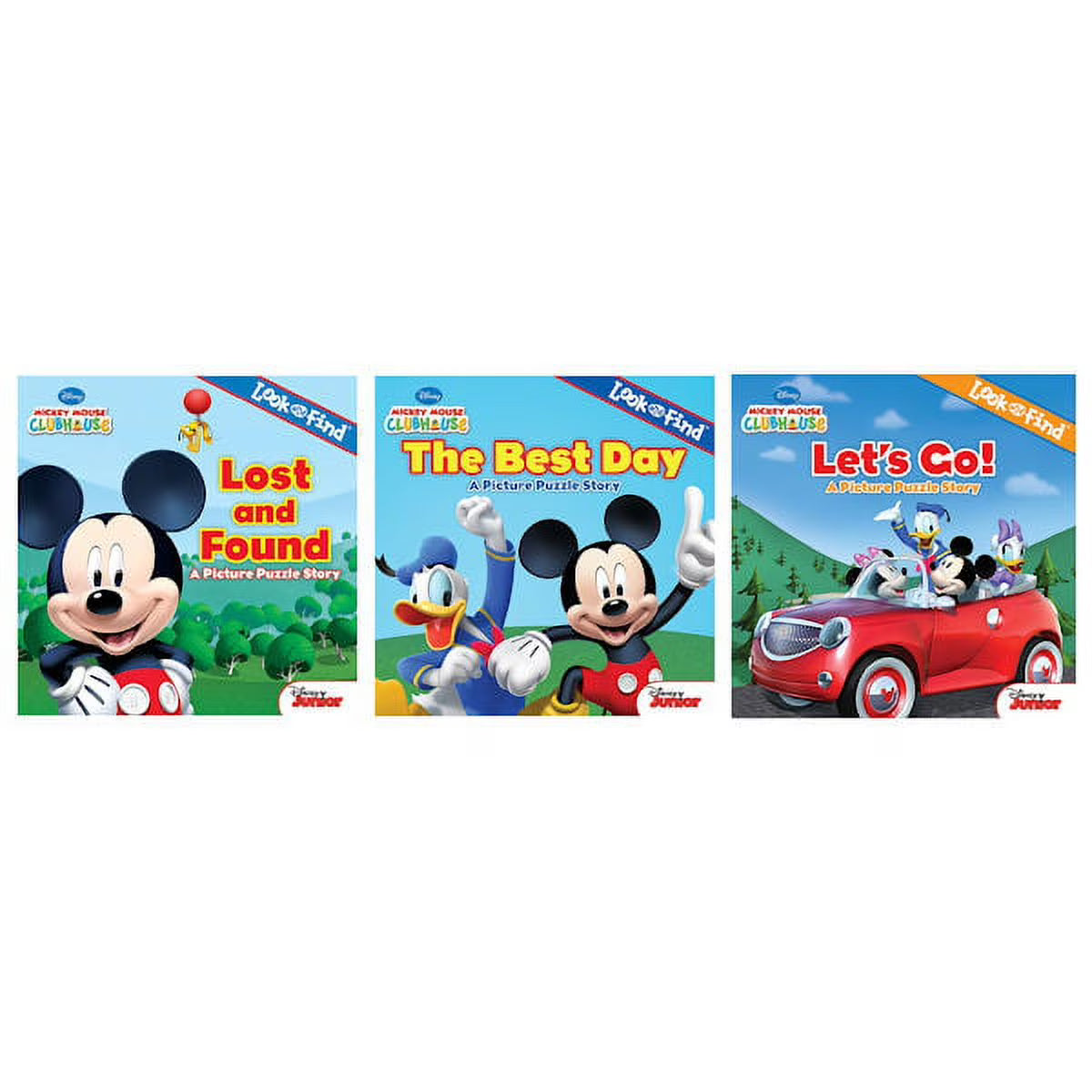 3 Books Look and Found / The Best Day / Let's Go W64380