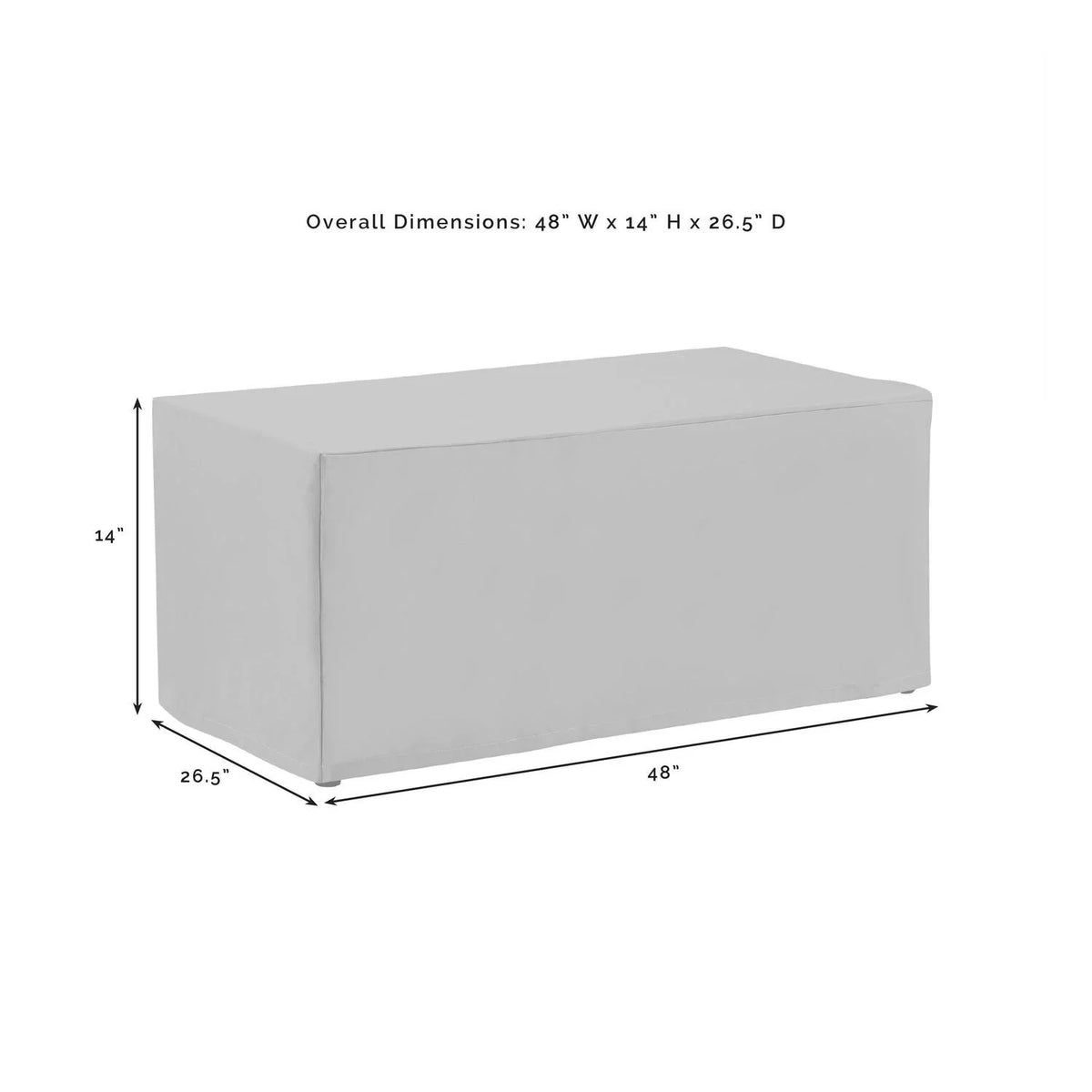 5Pc Furniture Cover Set Gray A669240