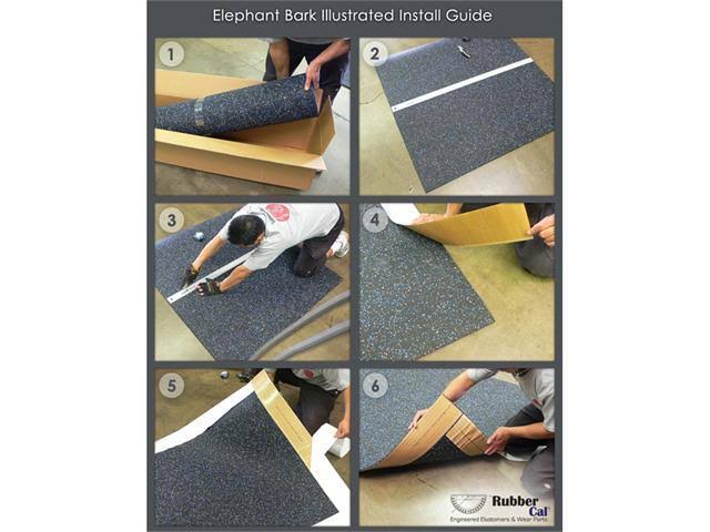Green Dot 3/8-Inch x 4 x 9-Feet Elephant Bark Flooring U167910