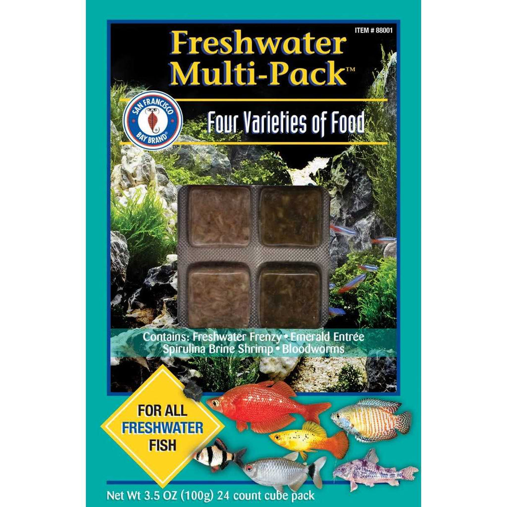 Frozen Freshwater Fish Food Multi-Pack P6616