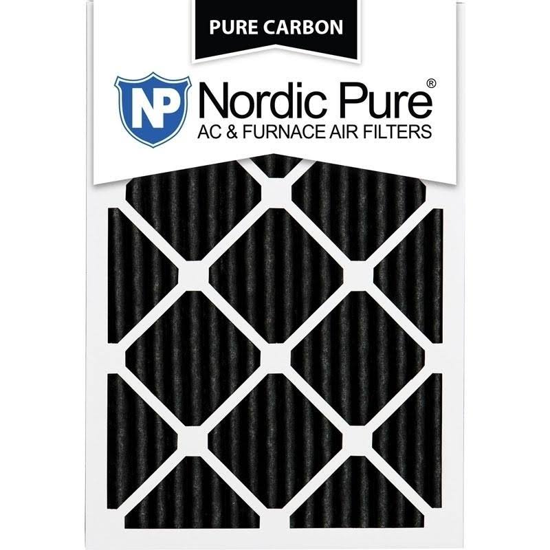 15x20x1 Carbon Pleated Air Filters 12 Pack V371121
