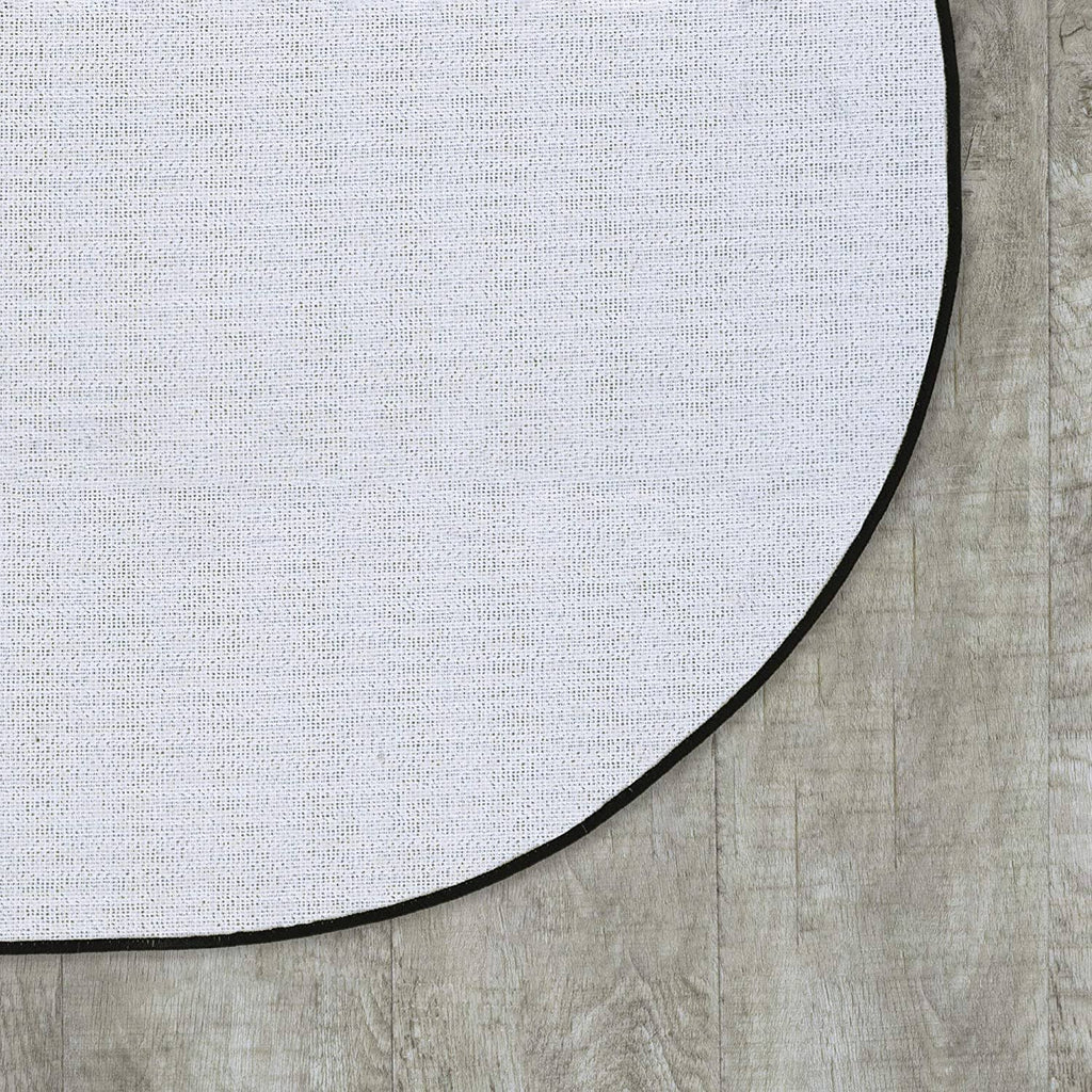 Oval Teal Carpet P90148