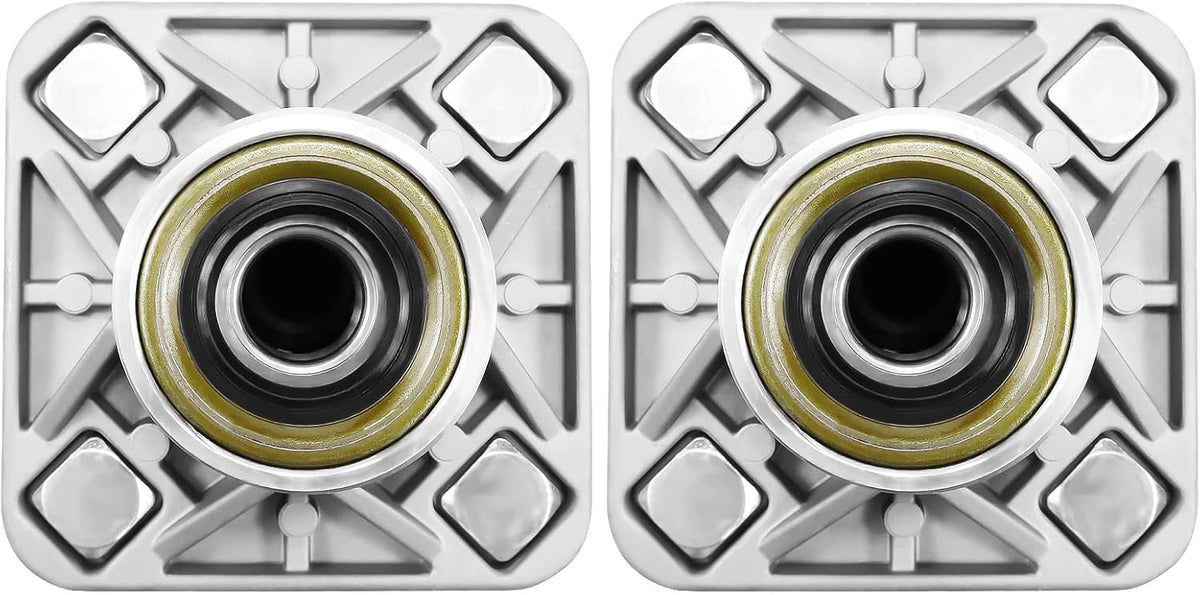 2PC Front Wheel Hub with Bearing Aluminum Q187412