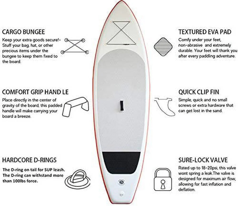 Stand Up Paddle Board and Accessories Package B15219
