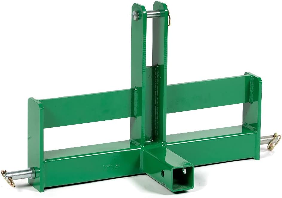 Tractor Drawbar with Suitcase Weight Brackets, 2 Receiver, CAT 1 3-Pt Y4035